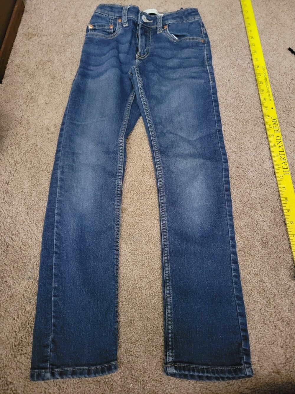 Levis 511 Jeans Blue Boys/Kids Size 12 Reg Fit